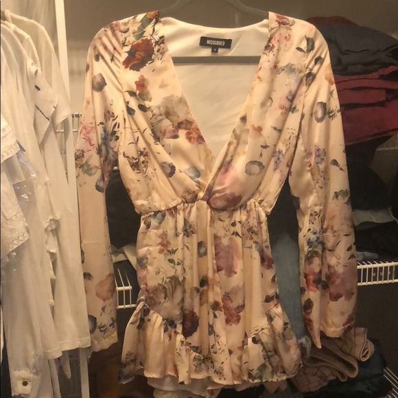 Misguided floral romper - Picture 1 of 1